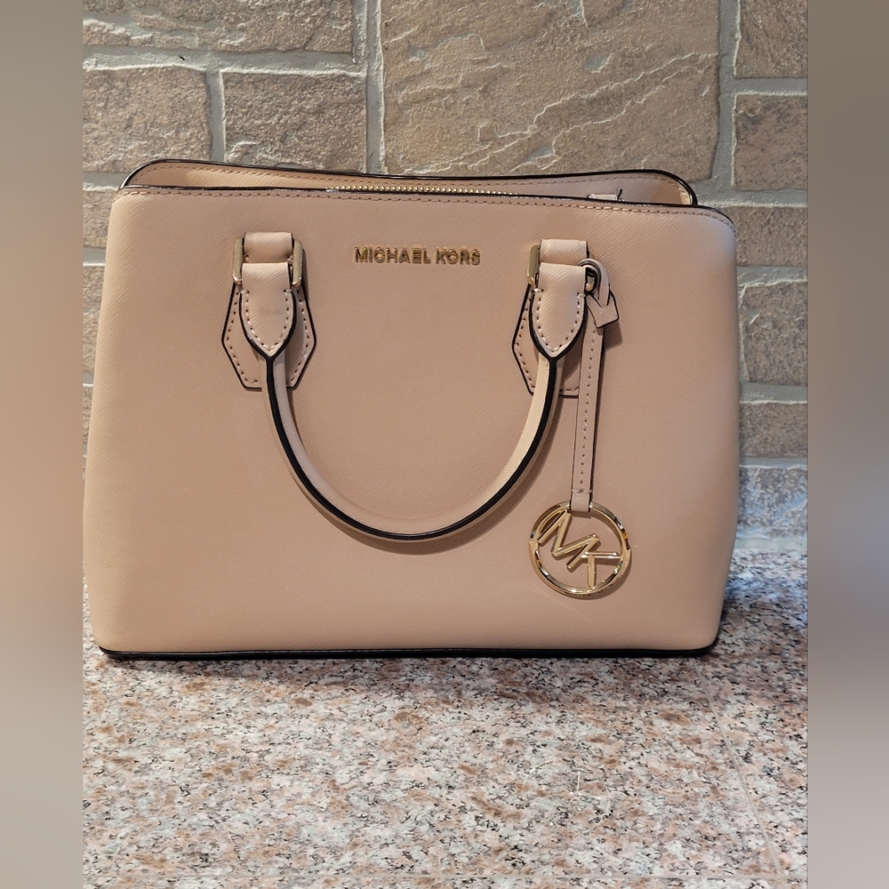 Michael Kors Cream color Crossbody Bag